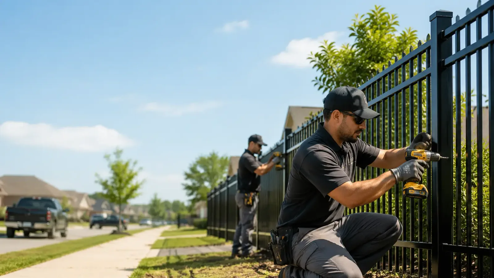 Metal Fence Installation in Redgranite, WI